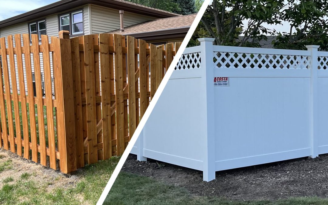 PVC/Vinyl vs Cedar Wood Fencing
